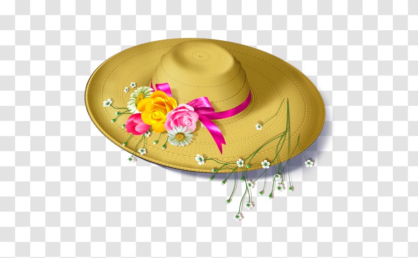 Flower Hat Floral Design - Flowers Hats Transparent PNG