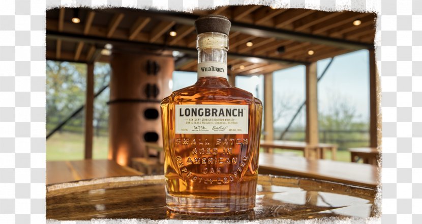 Wild Turkey Bourbon Whiskey Distilled Beverage Long Branch - Beverages - The Rough Edges Transparent PNG