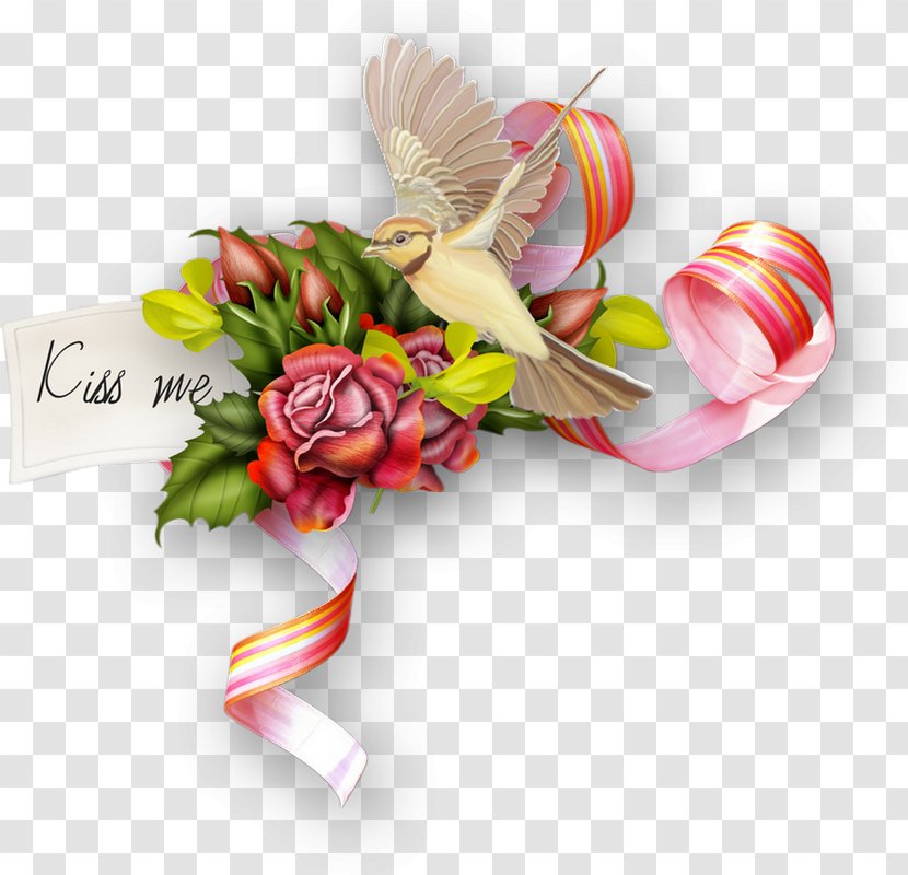 Valentine's Day Floral Design 14 February Flower Bouquet - Pink Transparent PNG