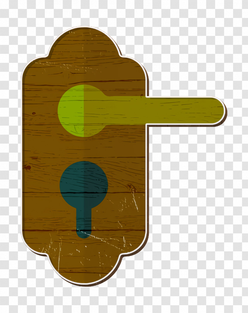 Door Handle Icon Home Decoration Icon Lock Icon Transparent PNG