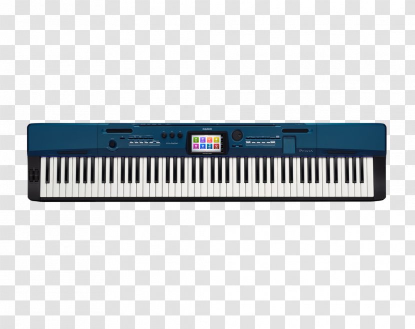 Casio Privia Pro PX-560 Digital Piano Musical Instruments Stage - Silhouette - Electronic Transparent PNG