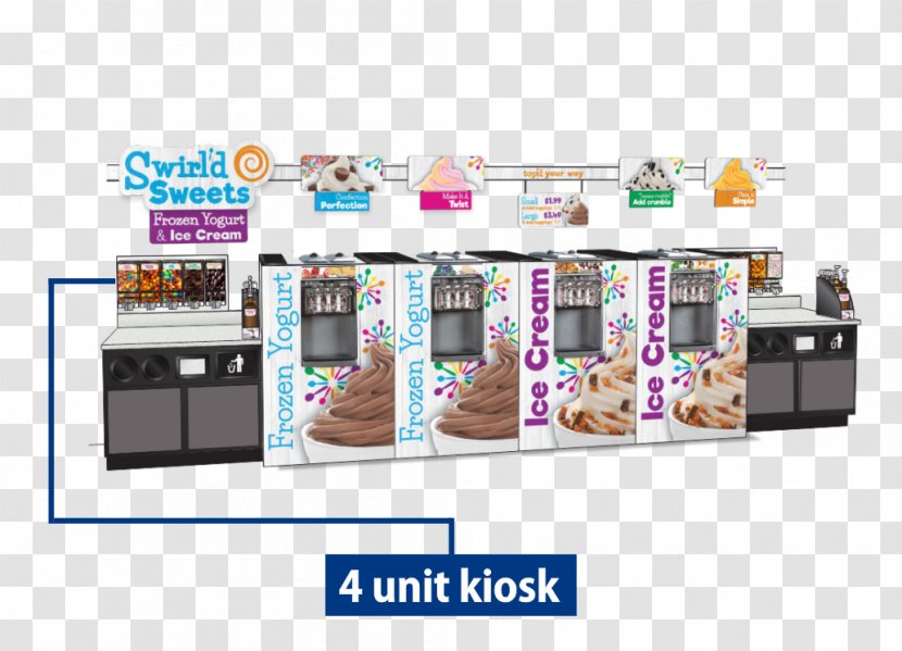 Frozen Yogurt Machine Soft Serve Kiosk - Technology Transparent PNG
