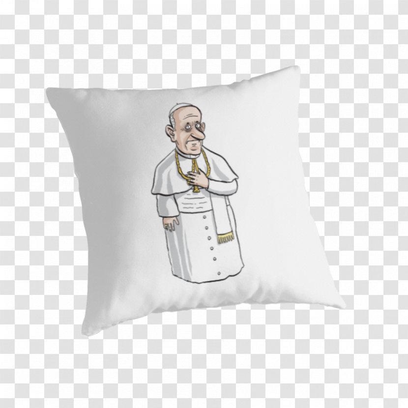 Throw Pillows Textile Cushion - Pope Francis Transparent PNG