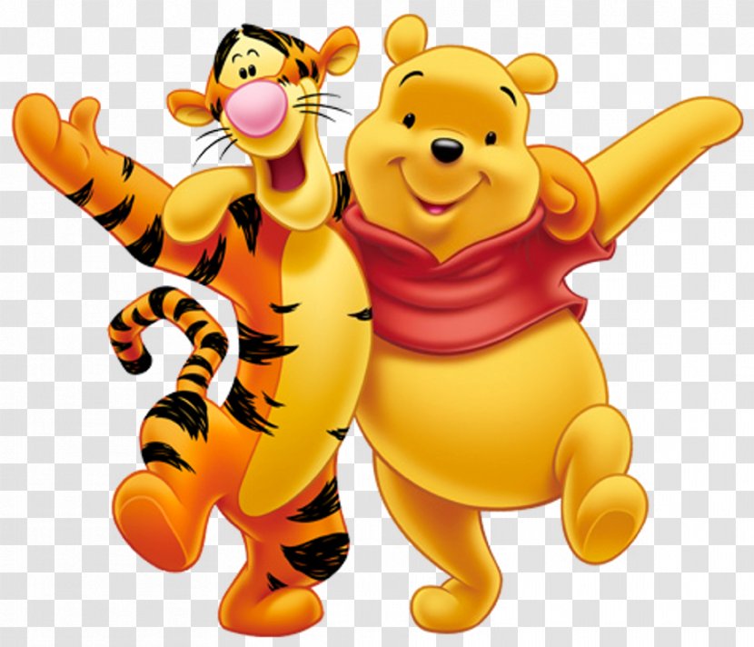 Winnie The Pooh Eeyore Piglet Tigger Roo - Toy Transparent PNG