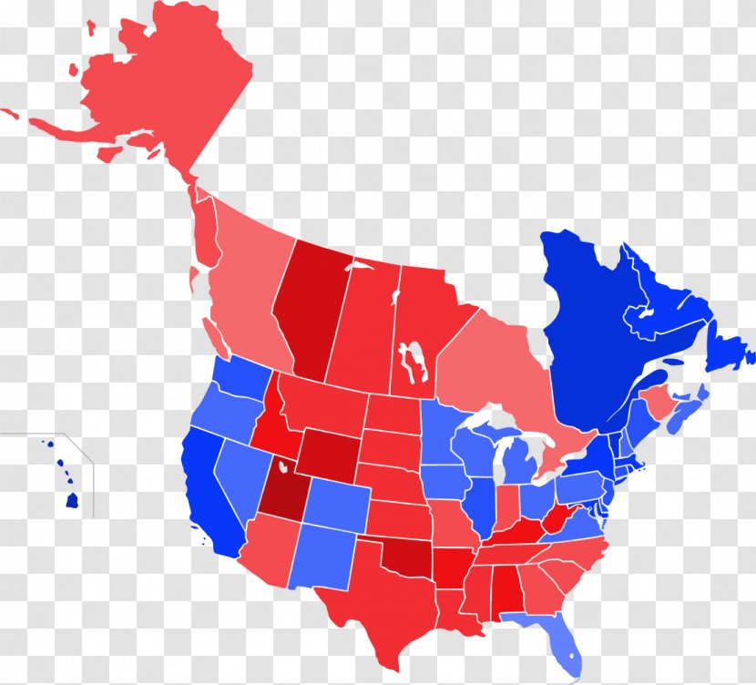 United States Of America Canada Jesusland Map U.S. State - Area - 2020 Election Transparent PNG