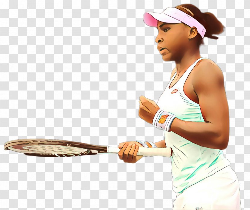 Tennis Racket Arm Player Elbow - Sports Equipment Soft Transparent PNG