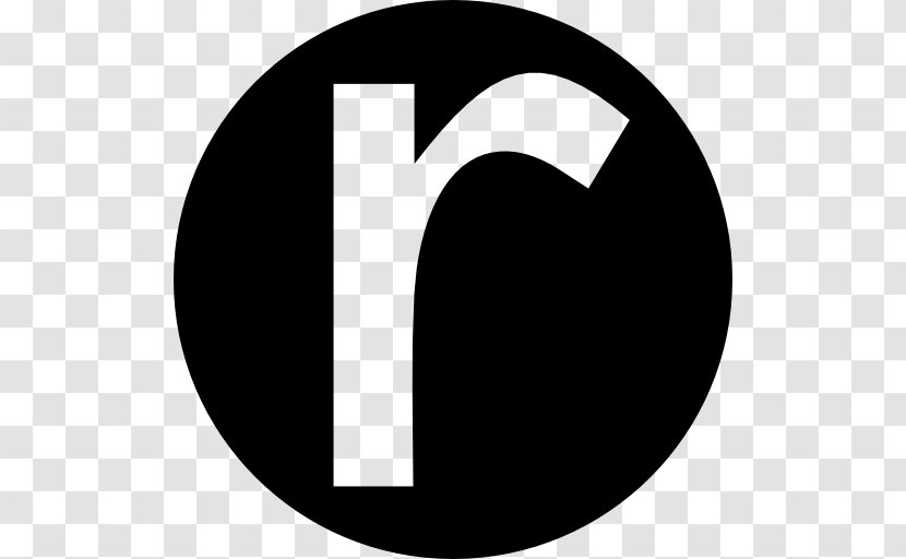 Logo Ravelry Knitting Symbol - Black And White Transparent PNG