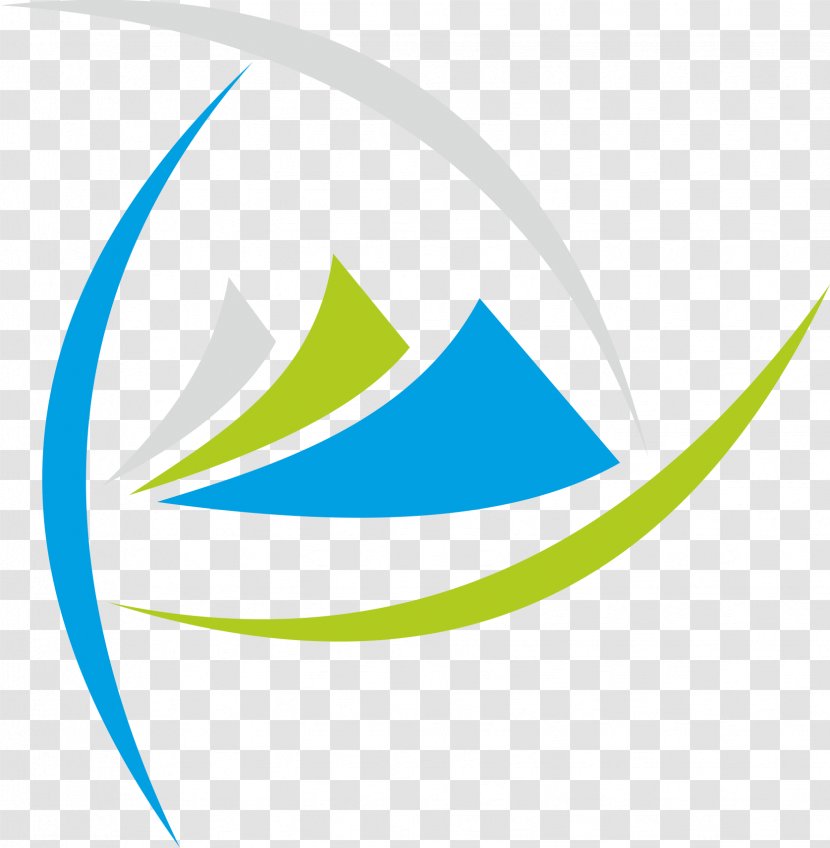 Logo Line Angle Brand Font - Green Transparent PNG