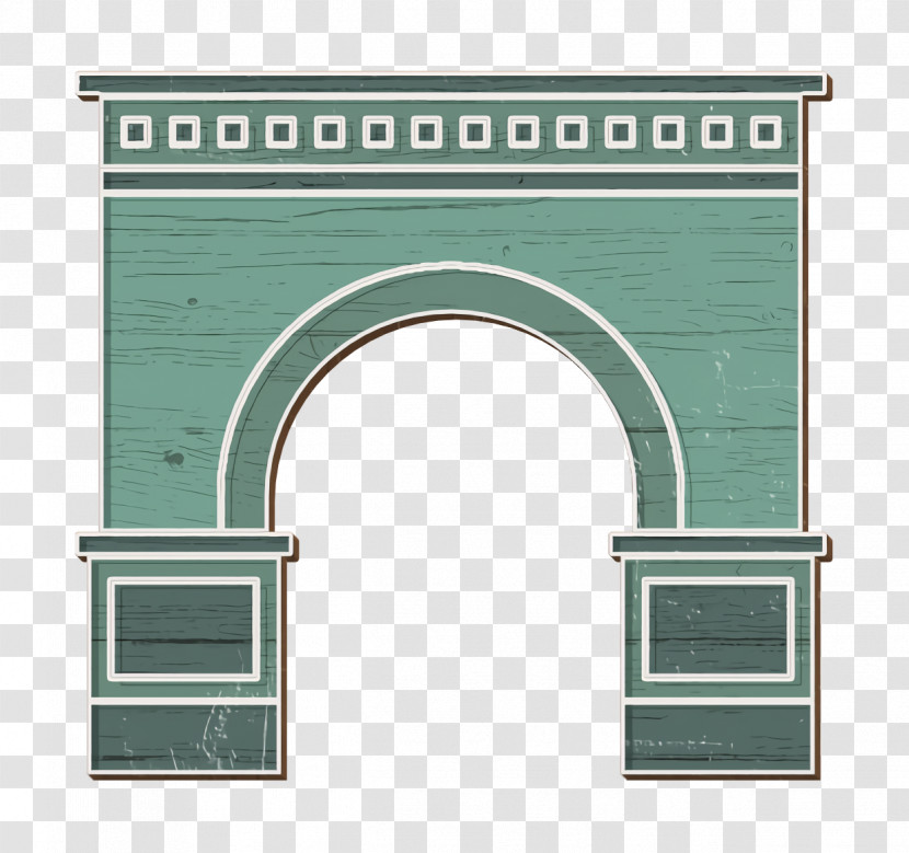 City Element Icon Arch Icon Transparent PNG