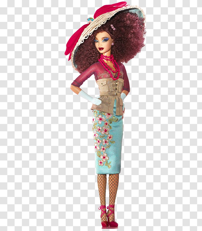 Pepper Barbie Doll Sugar Byron Lars Collection - Anthropologie Transparent PNG