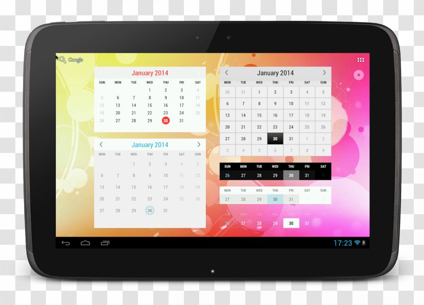 Tablet Computers Samsung Galaxy S5 Calendar Widget - Aptoide - Android Transparent PNG