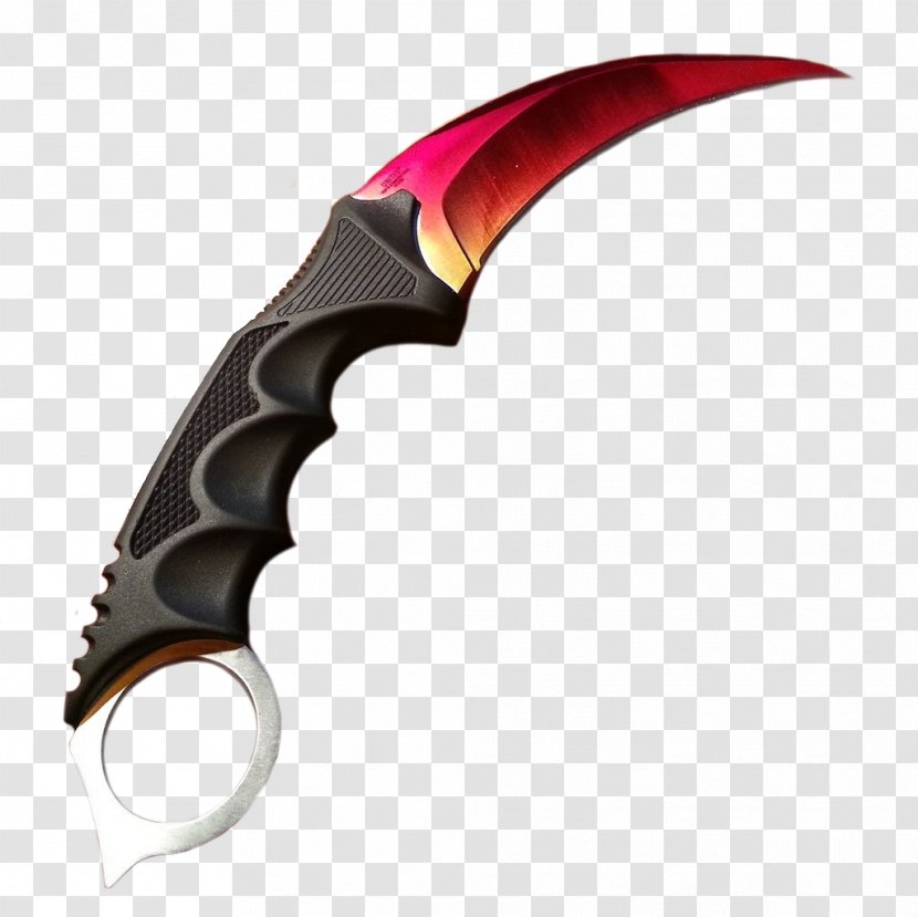 Counter-Strike: Global Offensive Knife Counter-Strike 1.6 Karambit Weapon - Utility Transparent PNG