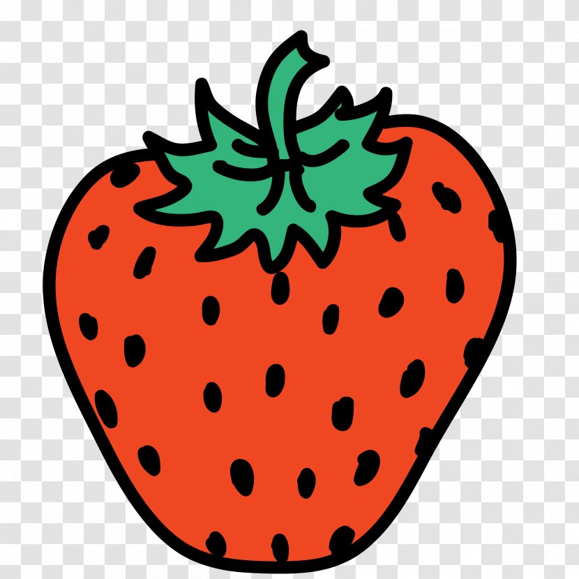 Strawberry Illustration Image Vector Graphics - Food - Cartoon Insect Transparent PNG