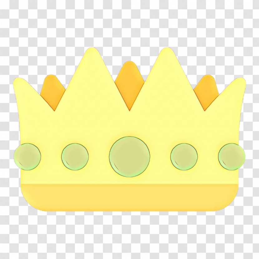 Cartoon Crown - Yellow Transparent PNG