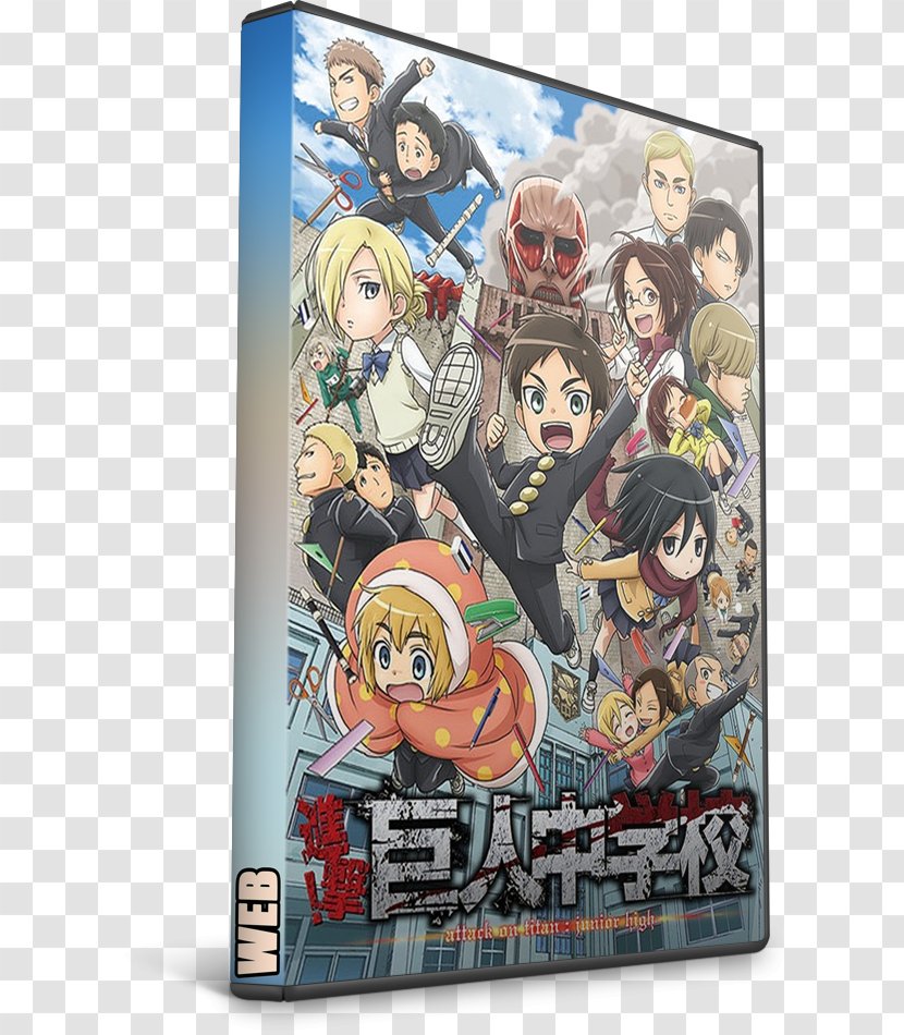 Eren Yeager Mikasa Ackerman Armin Arlert Attack On Titan: Junior High - Heart - Ataque A Los Titanes Transparent PNG