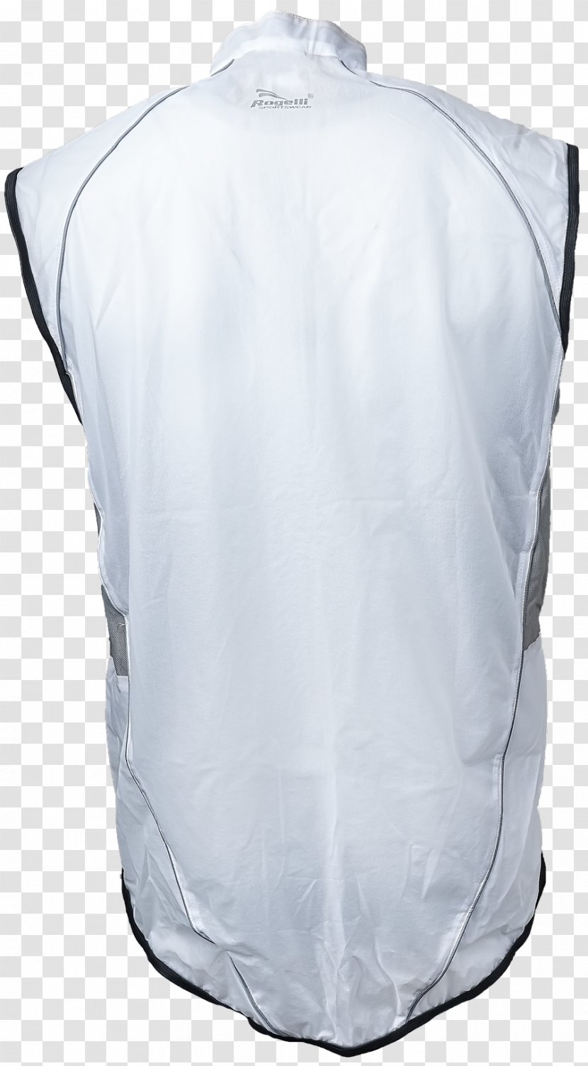 Neck Product Sleeve Gilets - White Transparent PNG