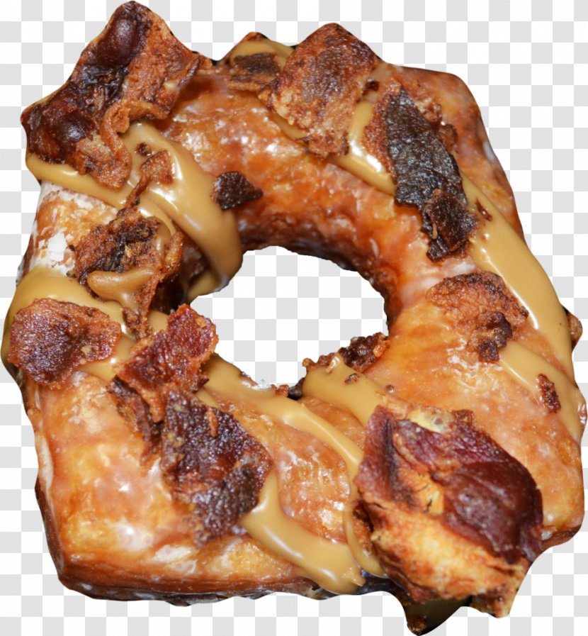 Danish Pastry Donuts Pączki Deep Frying BBC Good Food - Maple Bacon Donut Transparent PNG