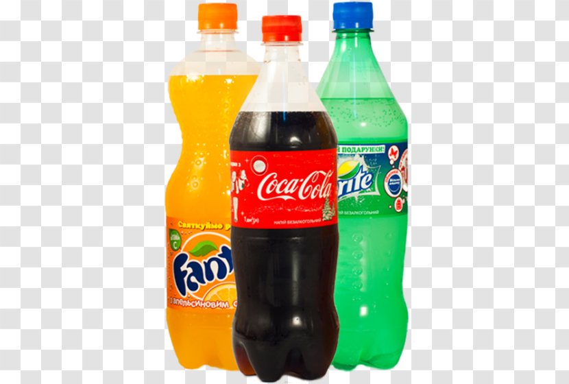Sprite Zero Fanta Coca-Cola Fizzy Drinks - Bottle Transparent PNG