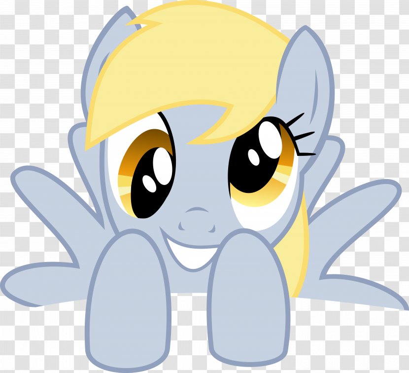Derpy Hooves Pony Rainbow Dash Rarity YouTube - Silhouette - Pegasus Transparent PNG