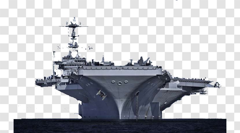 Heavy Cruiser USS Gerald R. Ford Light Aircraft Carrier Amphibious Warfare Ship - Uss R Transparent PNG