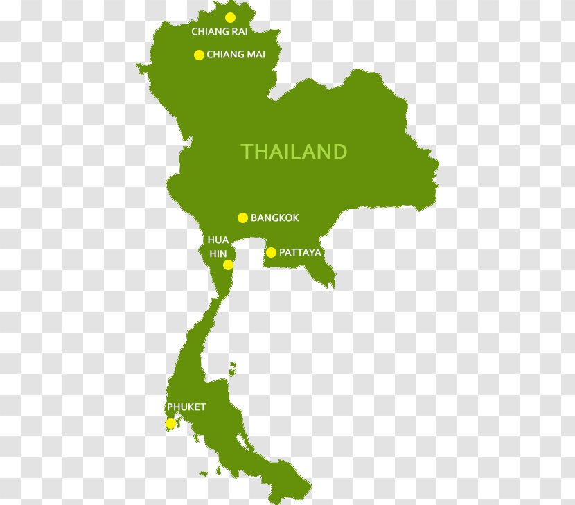 Thailand Map Stock Photography Transparent PNG