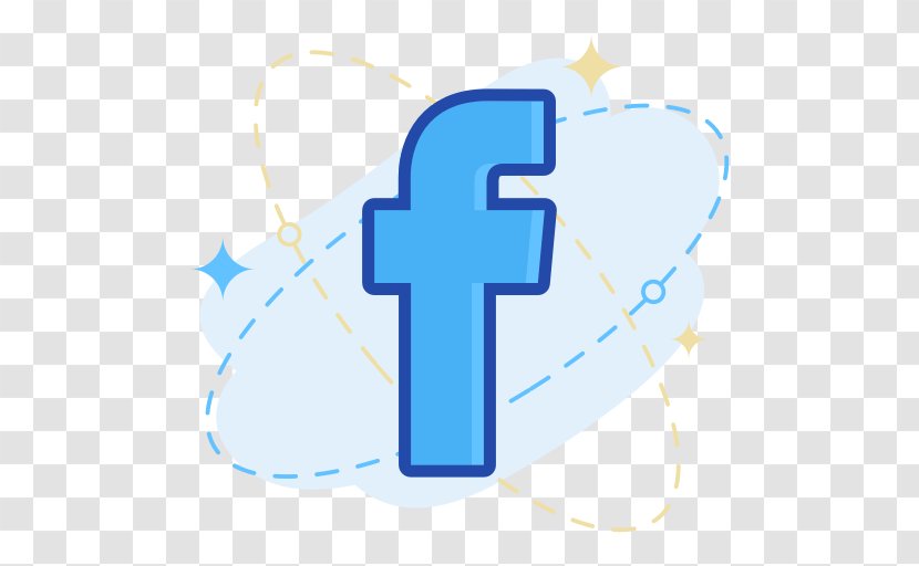 Facebook Icon Logo. - Blue - Logo Transparent PNG