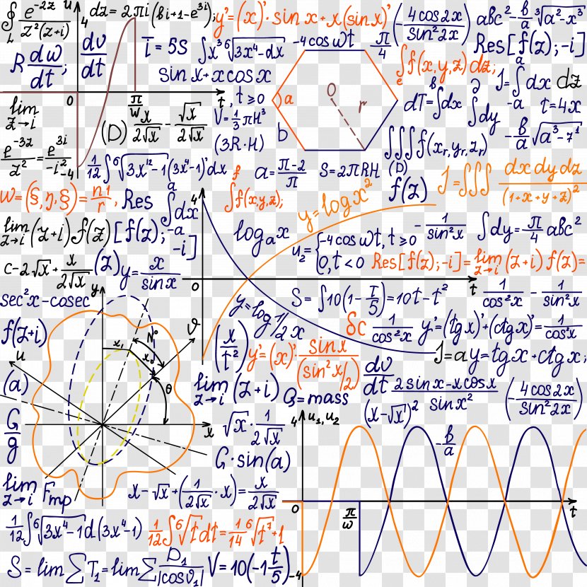Euclidean Vector Mathematics Formula Equation - The Problem Of Floating Math Is Wrong Transparent PNG