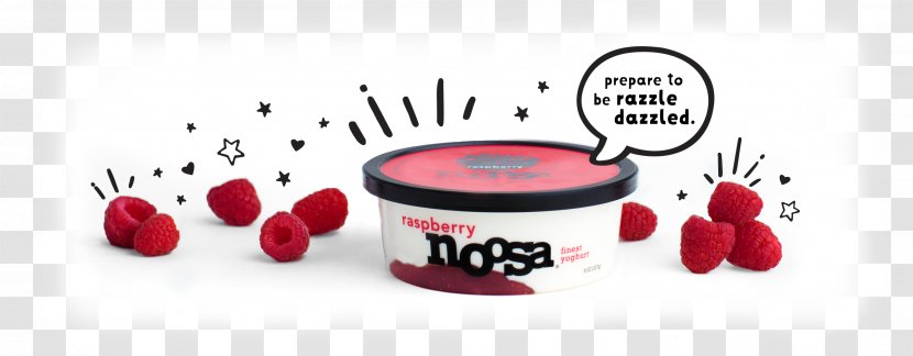 Raspberry Noosa Yoghurt Fruit Brand Transparent PNG