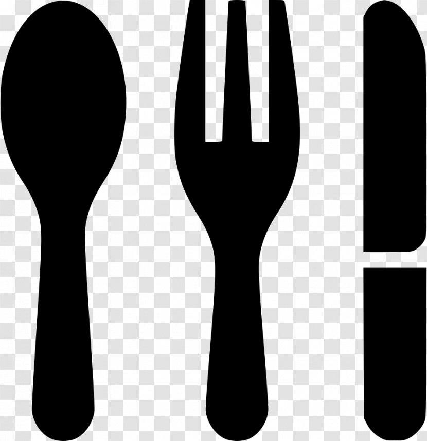 Spoon Knife Fork Cutlery - Hand Transparent PNG
