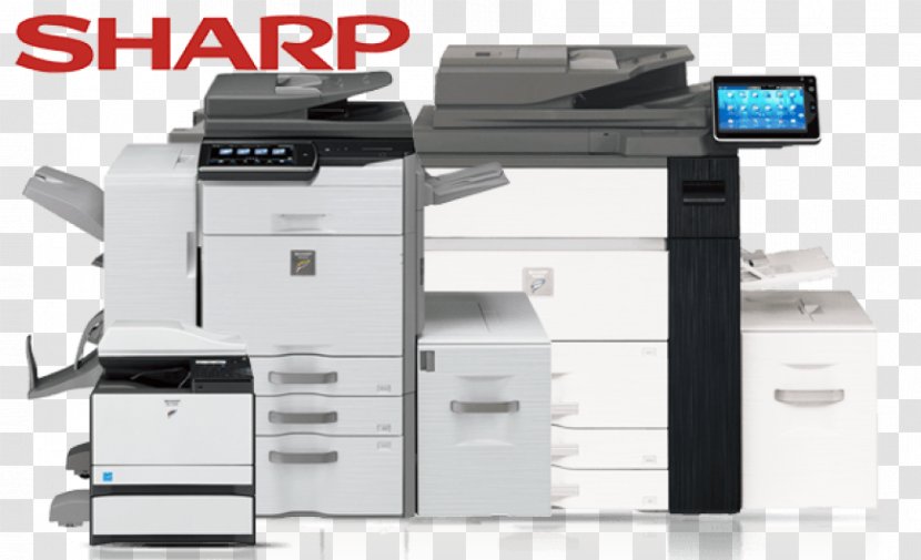 Multi-function Printer Photocopier Sharp Corporation Printing - Management Transparent PNG