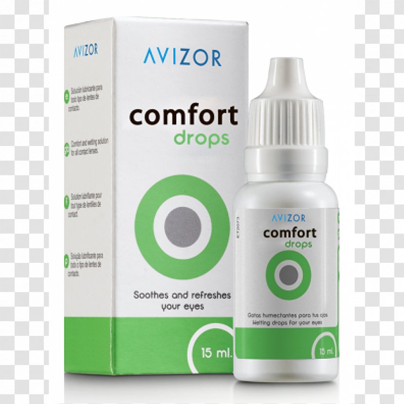Eye Drops & Lubricants Contact Lenses - Artificial Tears Transparent PNG