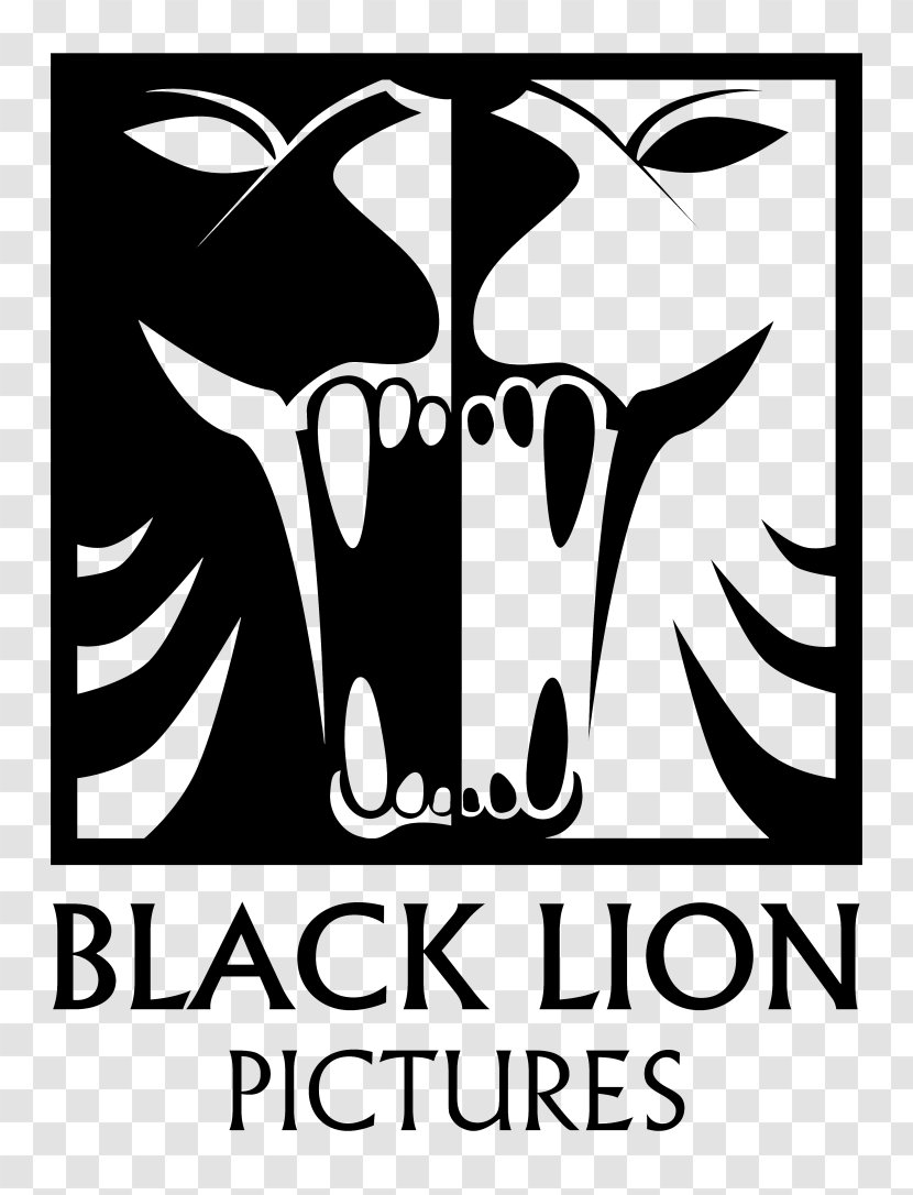 Graphic Design Poster Logo Film - Black And White - Lion Head Transparent PNG