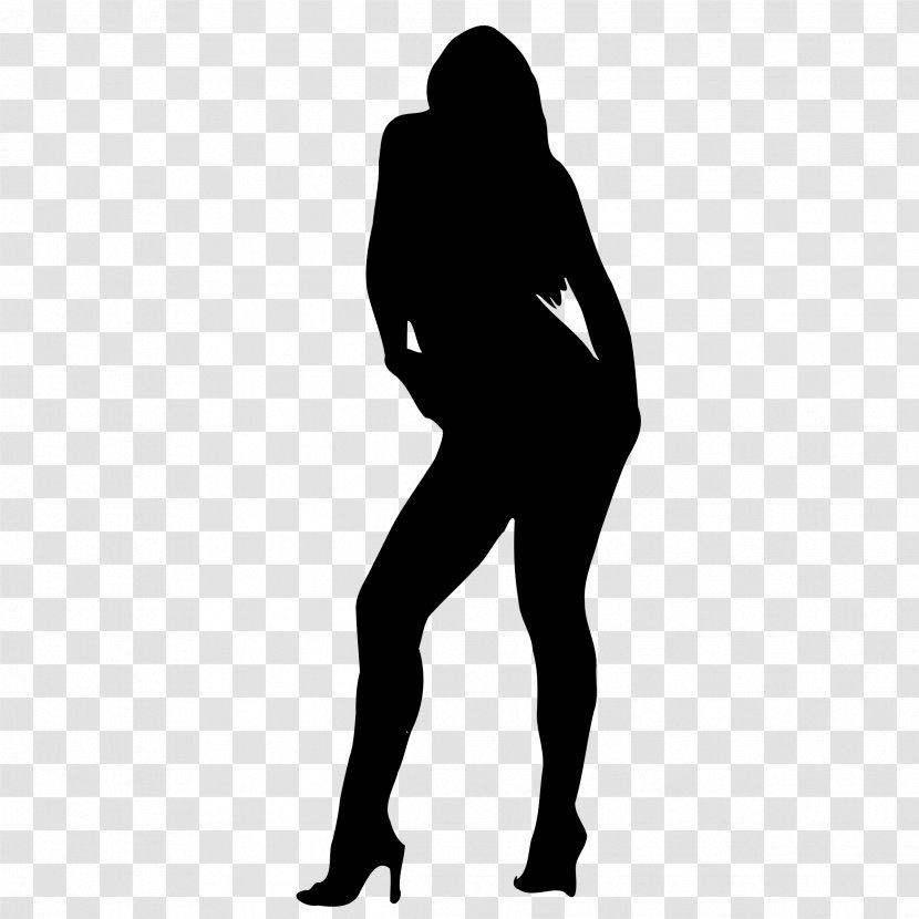 Silhouette Woman Clip Art - Human Transparent PNG