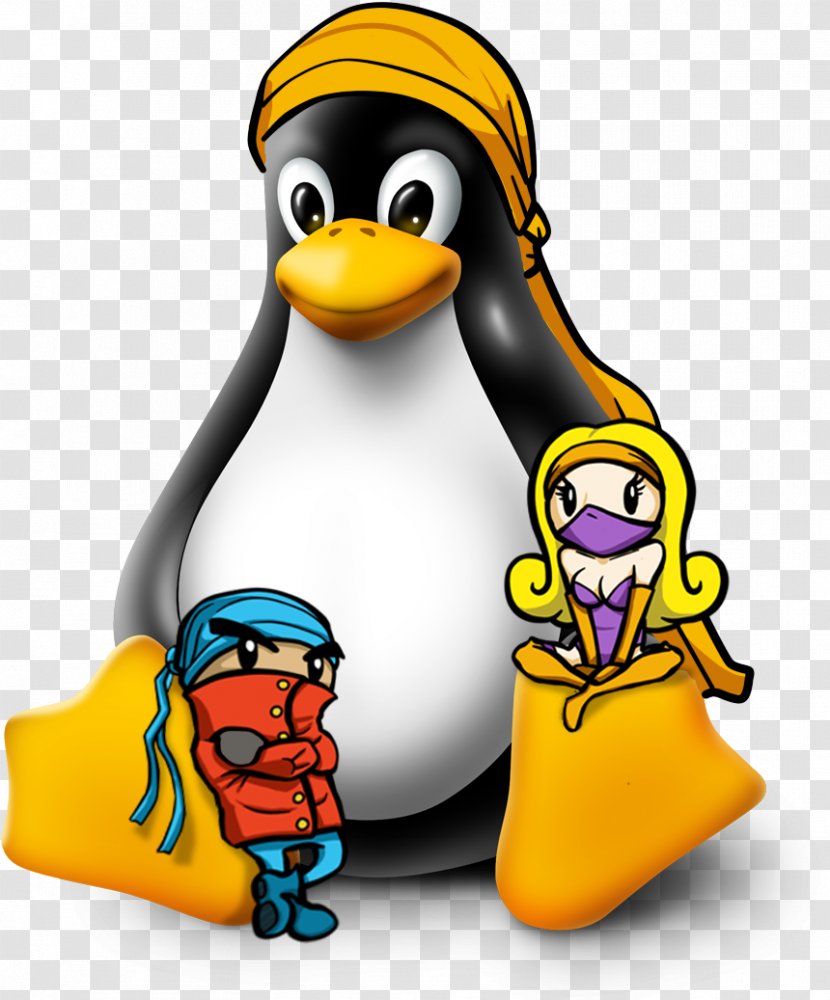 Bird Cartoon - Linux Distribution - Beak King Penguin Transparent PNG
