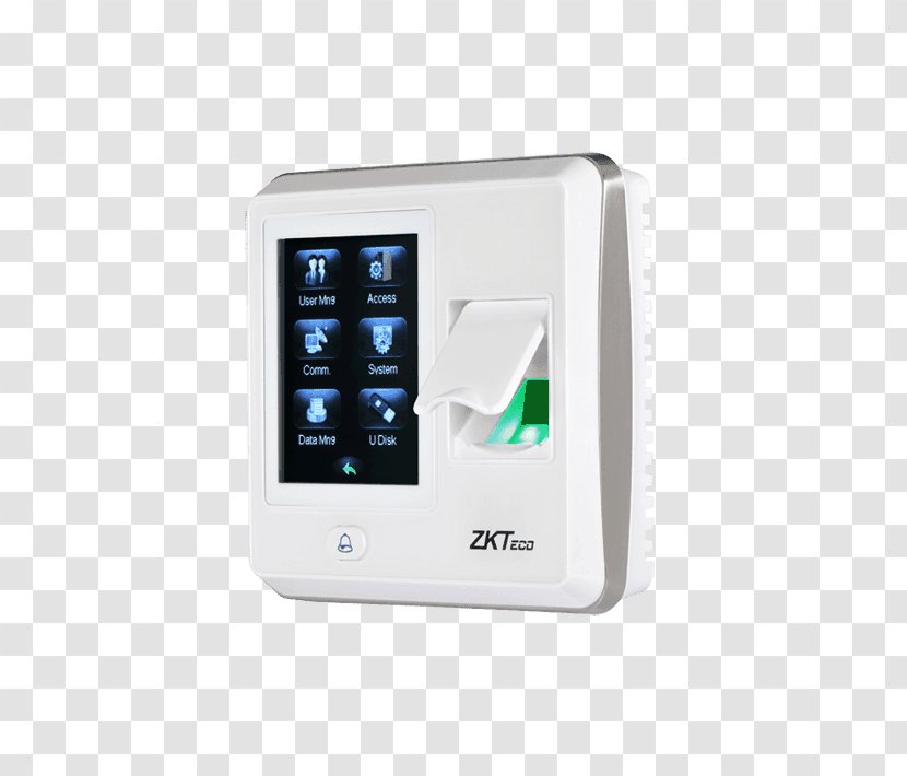 Access Control Zkteco Fingerprint Computer Software System - Device - Technology Transparent PNG