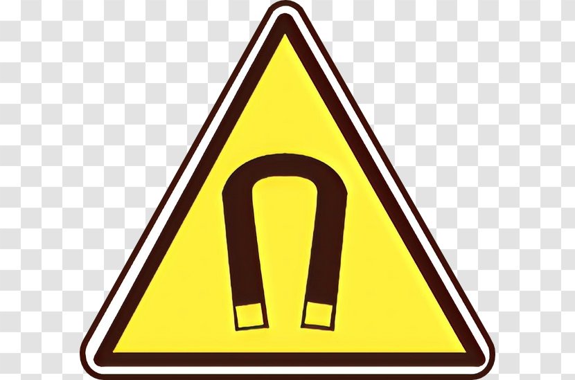 Triangle Sign Line Font Traffic - Symbol Signage Transparent PNG