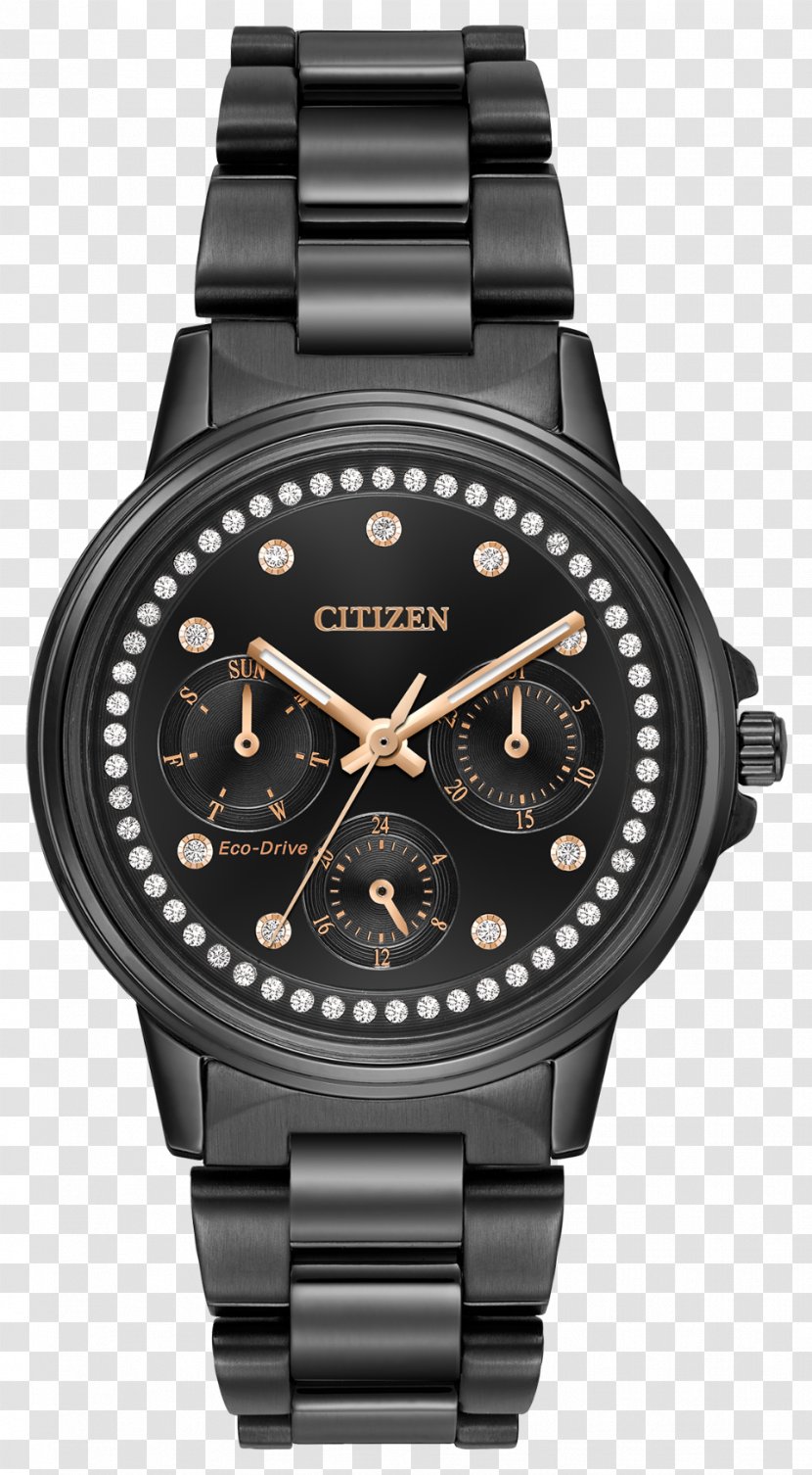 Eco-Drive Citizen Holdings Watch Jewellery Ion Plating - Strap Transparent PNG