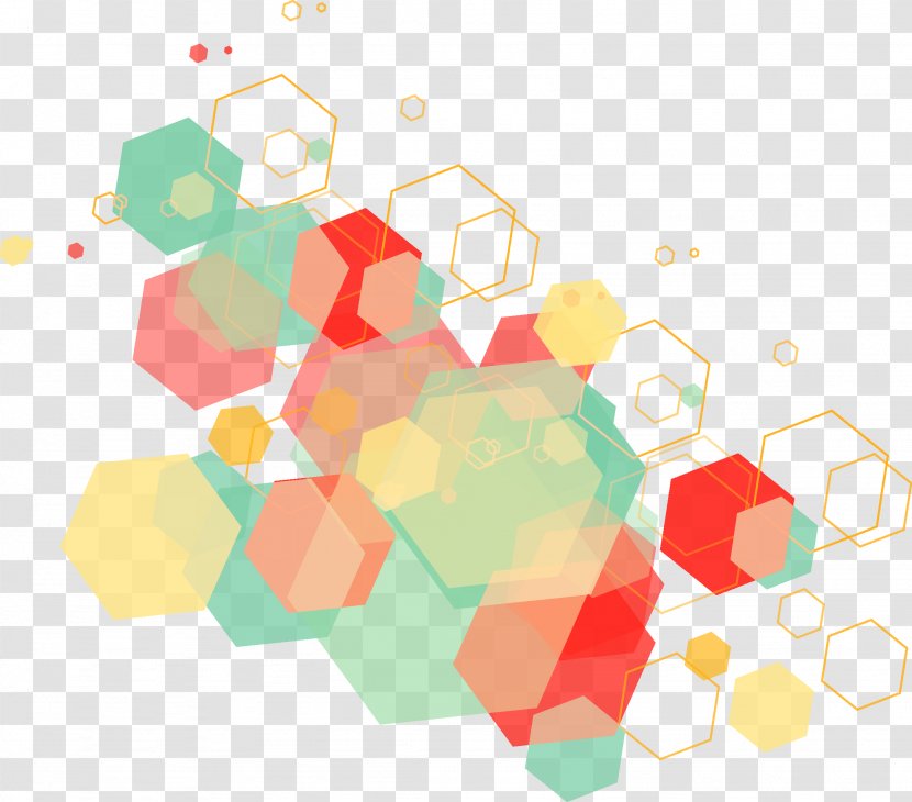 Hexagon Honeycomb Computer File - Resource - Colorful Transparent PNG