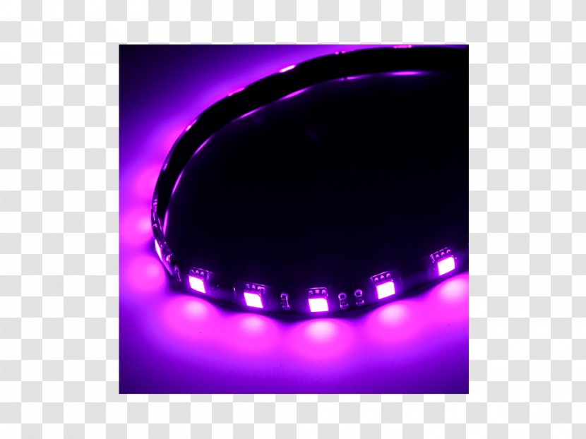 Light-emitting Diode LED Strip Light RGB Color Model Purple - Video Game Transparent PNG