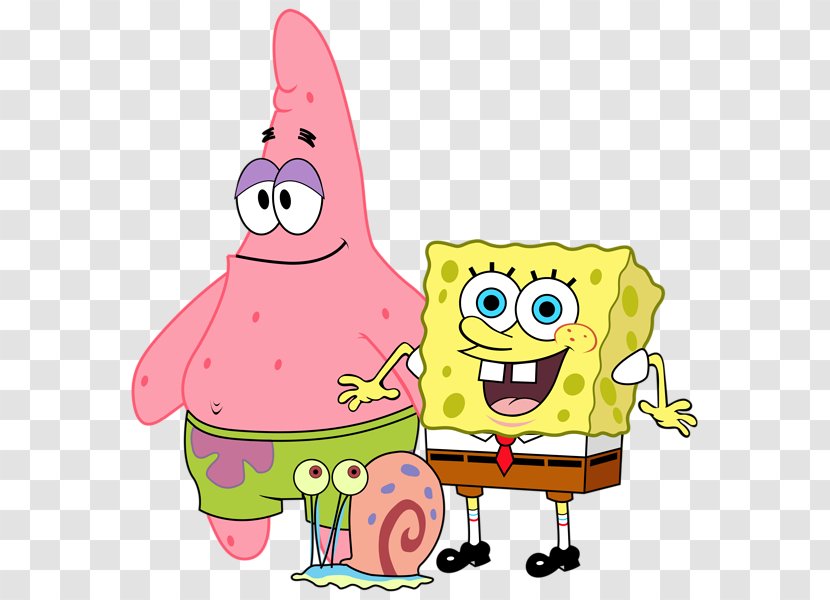 Nicktoons Unite! Patrick Star Plankton And Karen Mr. Krabs Squidward Tentacles - Friendship Transparent PNG