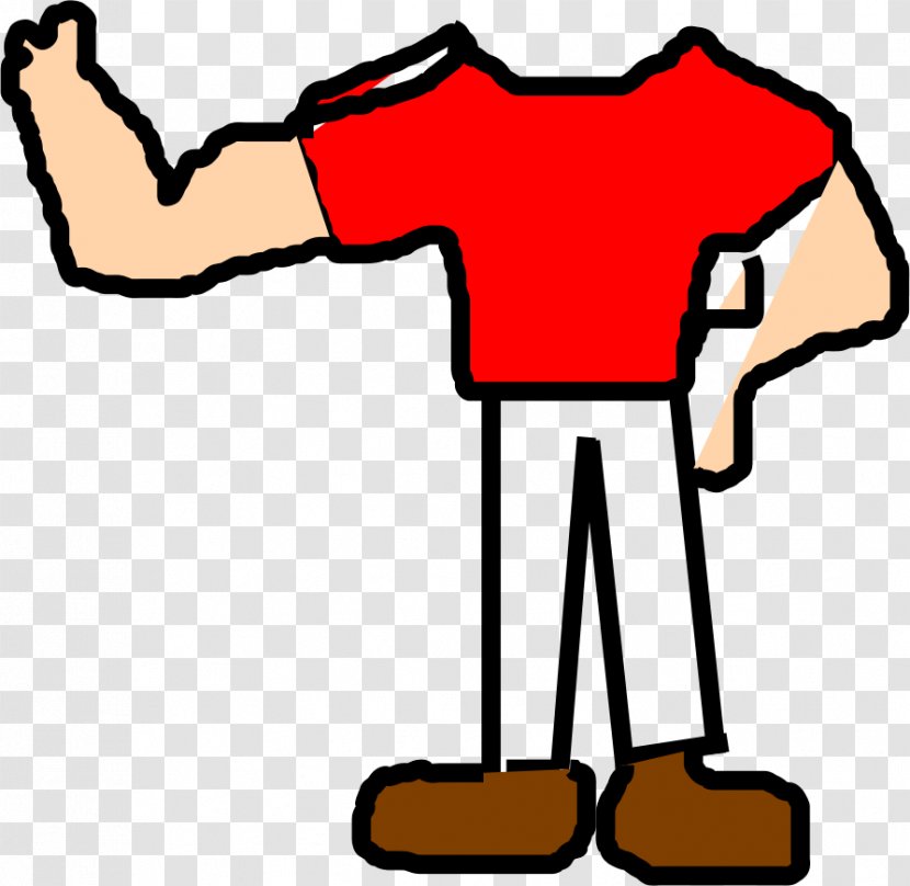 Clip Art - Male - Opening Shirt Transparent PNG