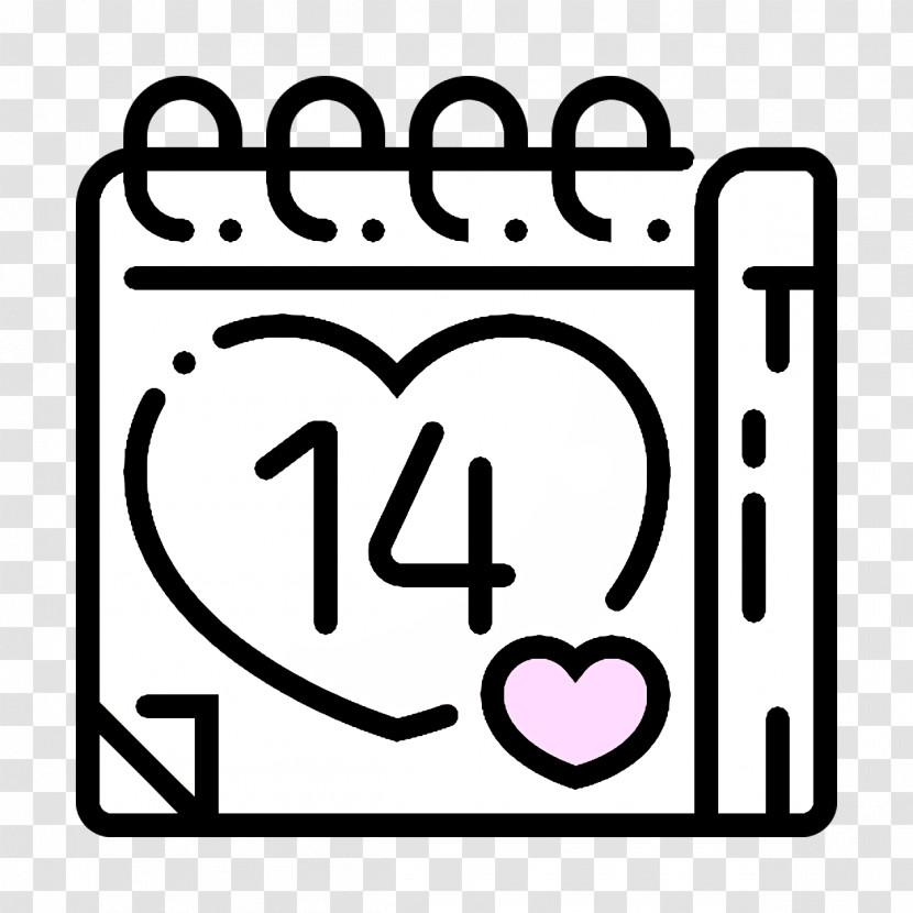 Date Icon Love Icon Valentines Day Icon Transparent PNG
