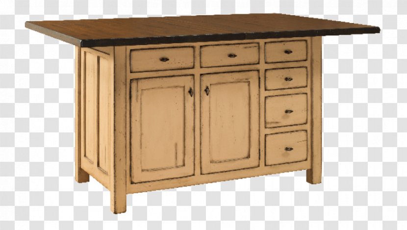 Table Drawer Furniture Kitchen Buffets & Sideboards - Wood - Island Transparent PNG