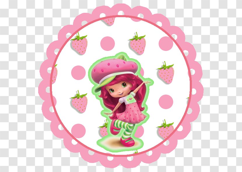 Strawberry Shortcake Party Birthday - Convite Transparent PNG