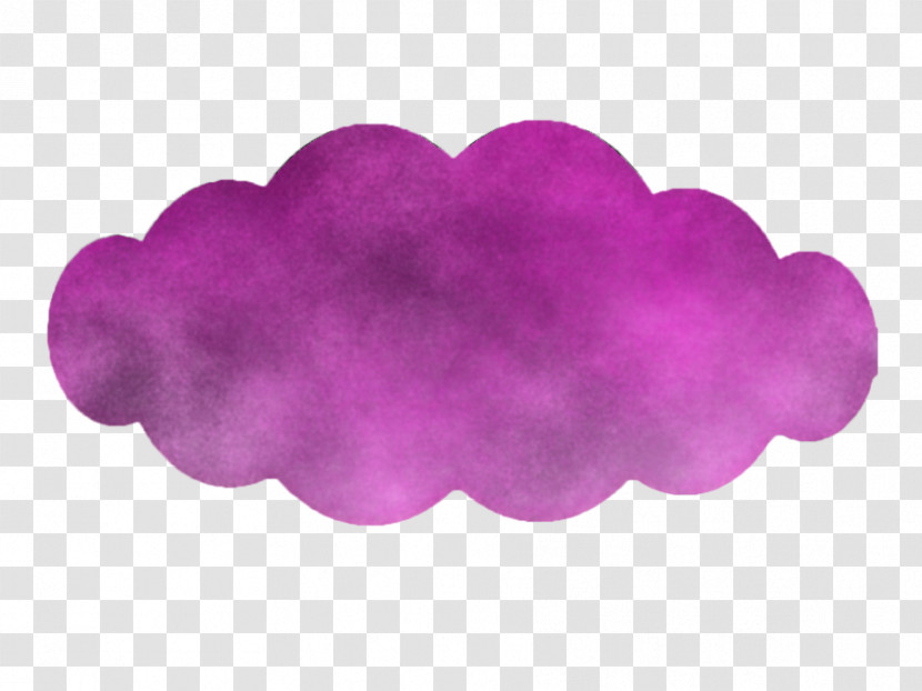 Violet Purple Pink Lilac Cloud Transparent PNG