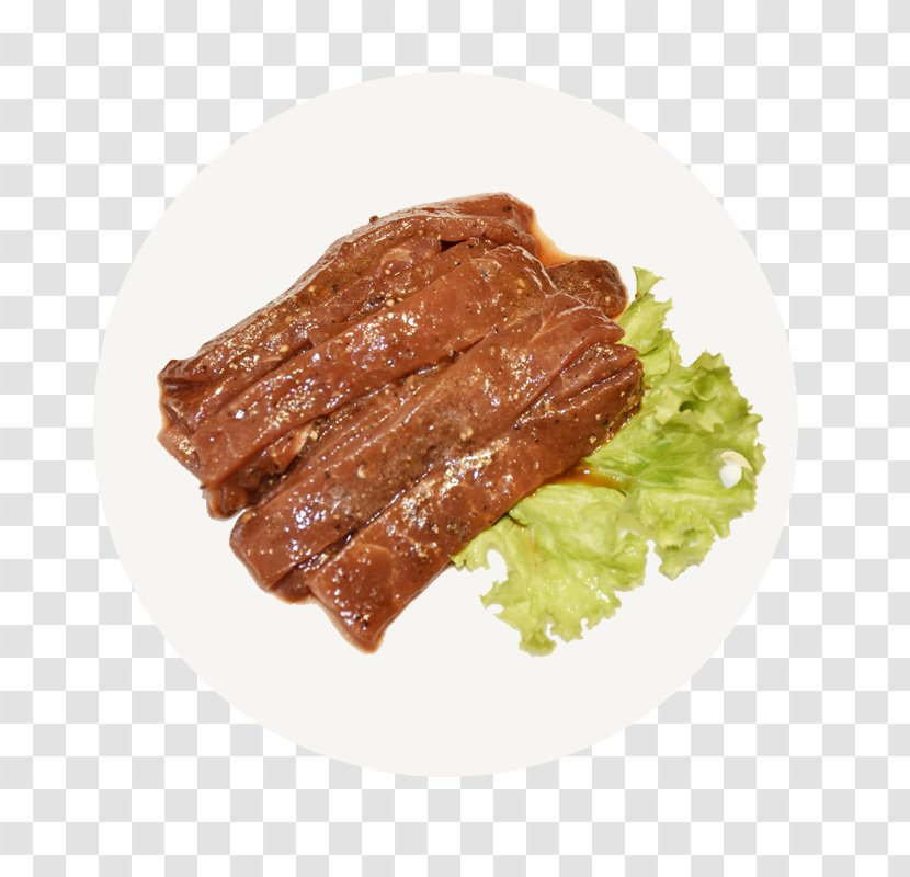 Pepper Steak Cattle Sirloin Pickling - Dianping - Pickled Good Black Beef Transparent PNG