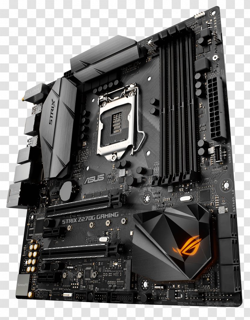 Motherboard MicroATX ASUS ROG STRIX Z270G GAMING Republic Of Gamers - Ddr4 Sdram - Personal Computer Transparent PNG
