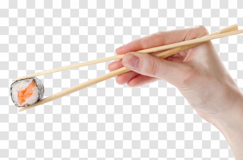 Chopsticks Sushi Makizushi Philadelphia Roll Asian Cuisine Transparent PNG