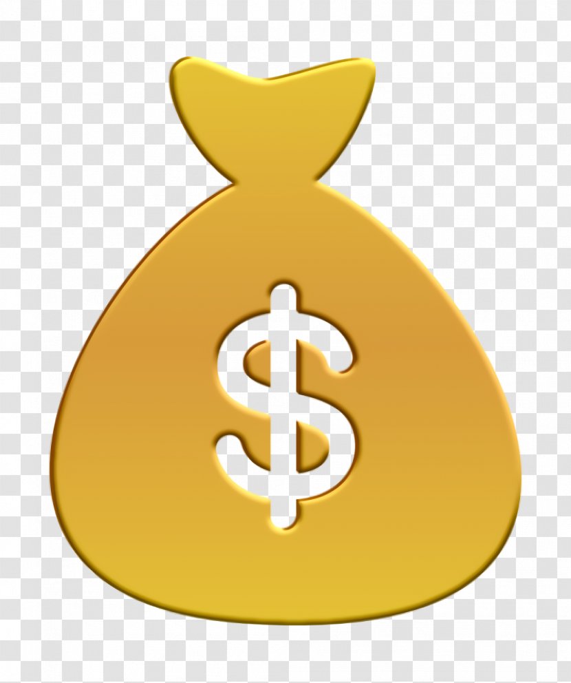 Money With Background - Icon - Bag Sign Transparent PNG