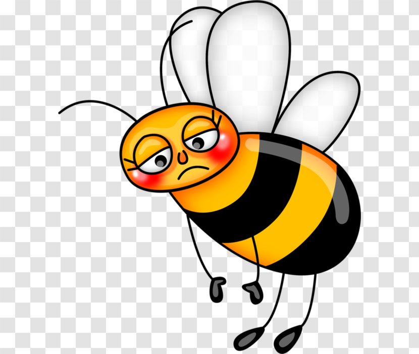 Honey Bee Insect Clip Art - Emaciation Transparent PNG
